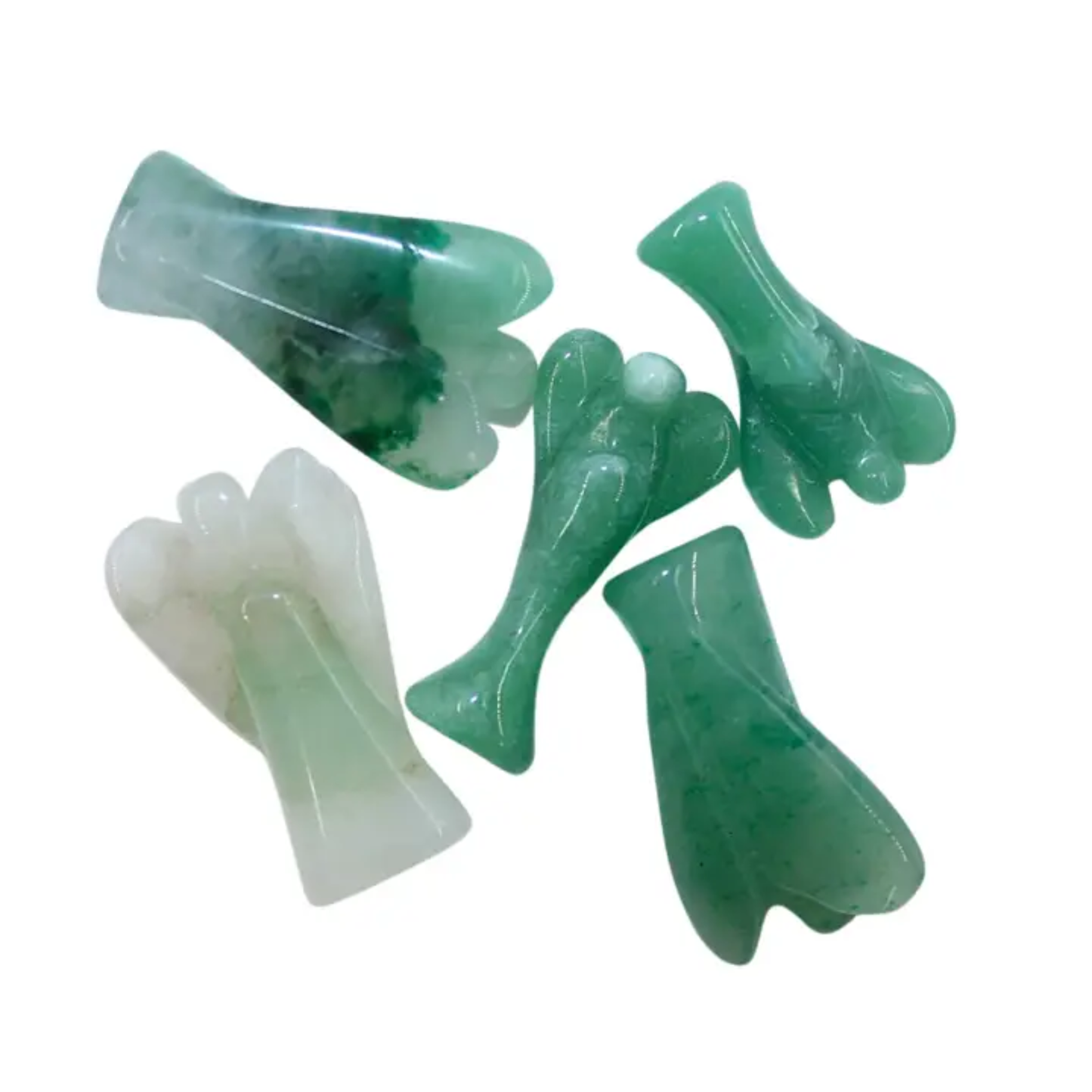 Mini Crystal Angel - Green Aventurine