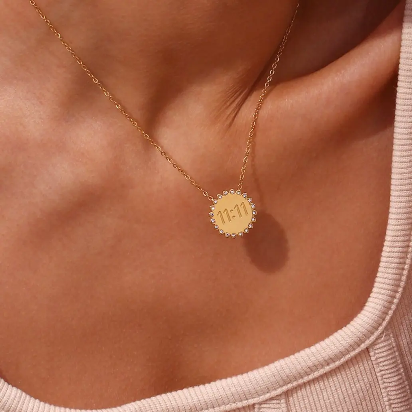 11:11 Sun Necklace
