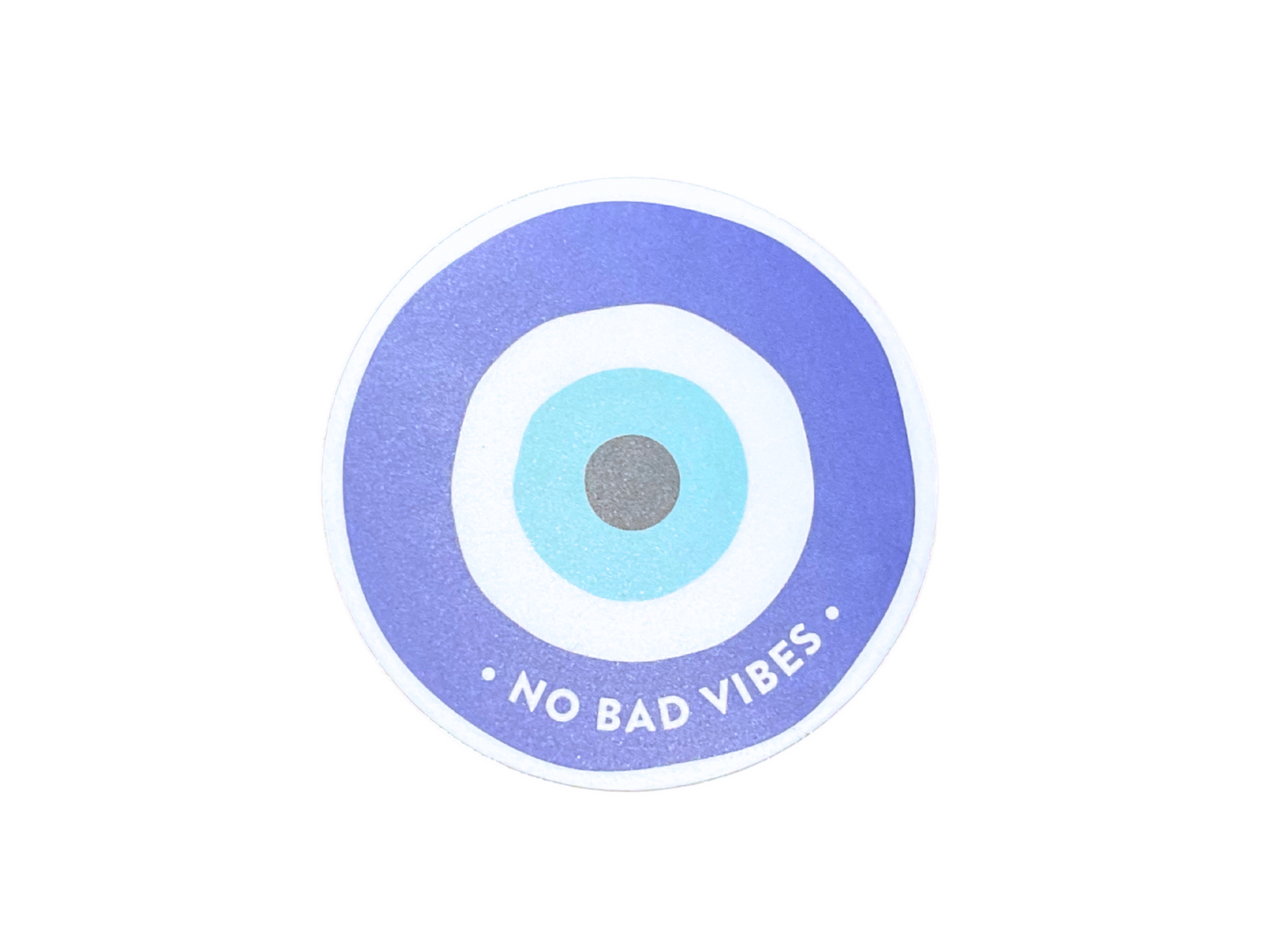 No Bad Vibes Eye Sticker