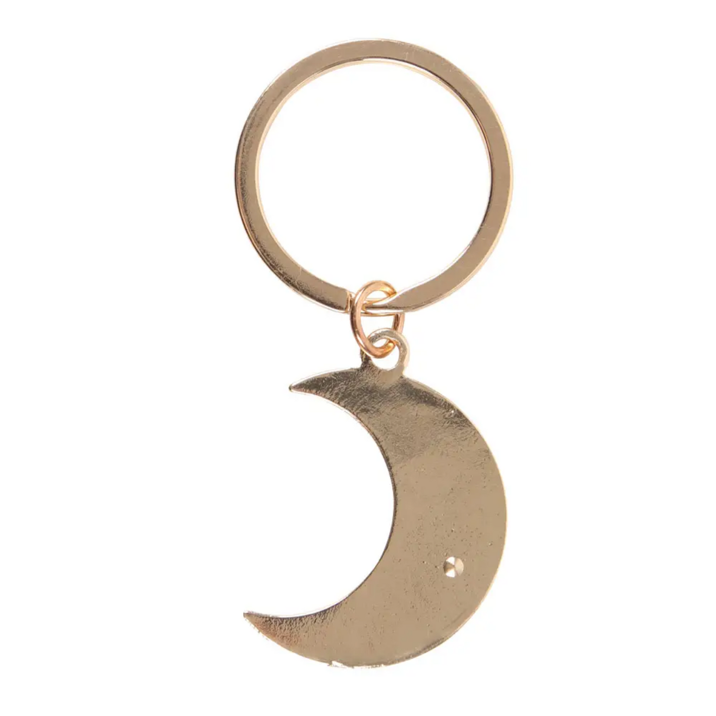 Moon Phase Crescent Keychain