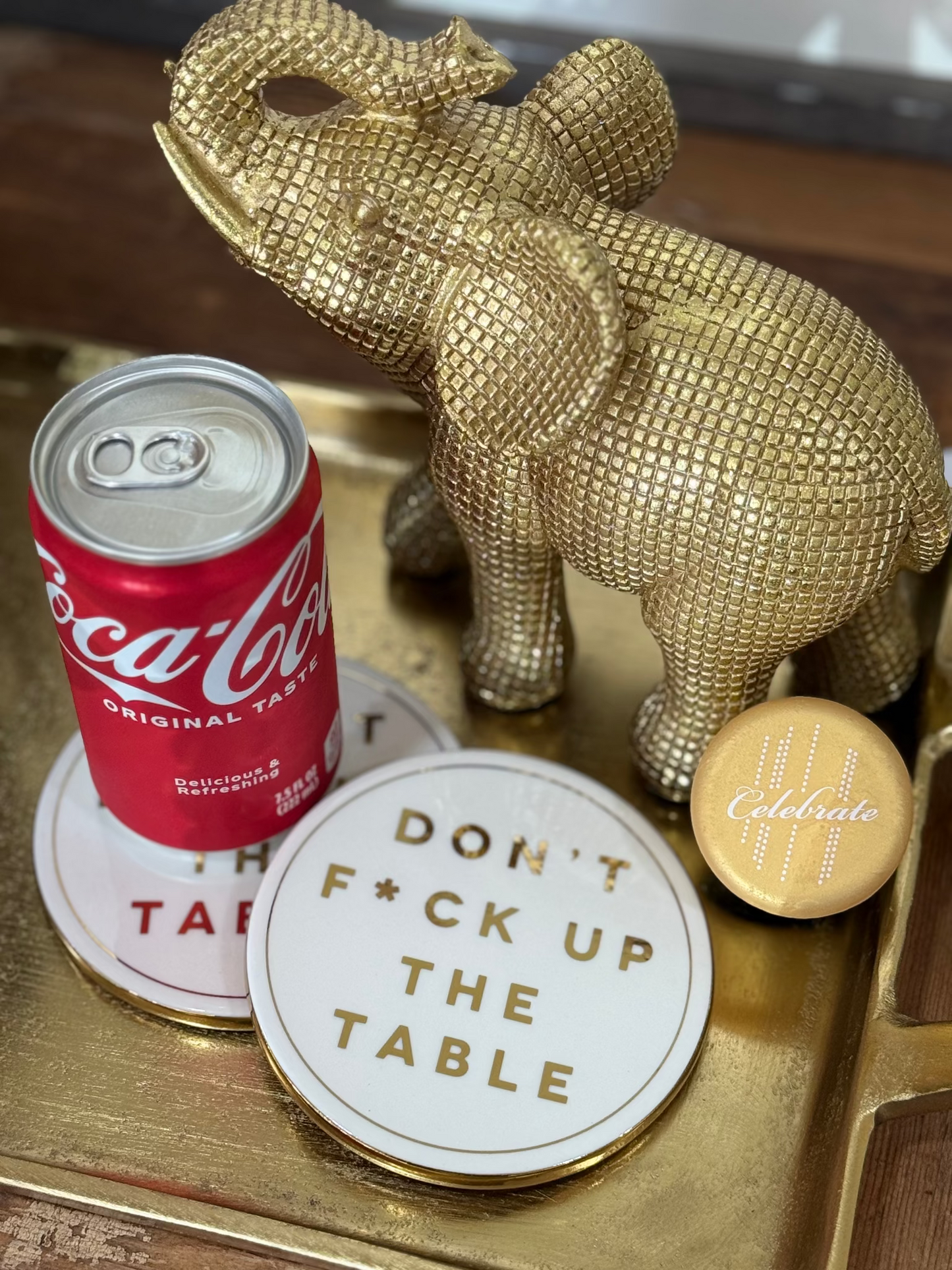 Fuck Up Table Coasters