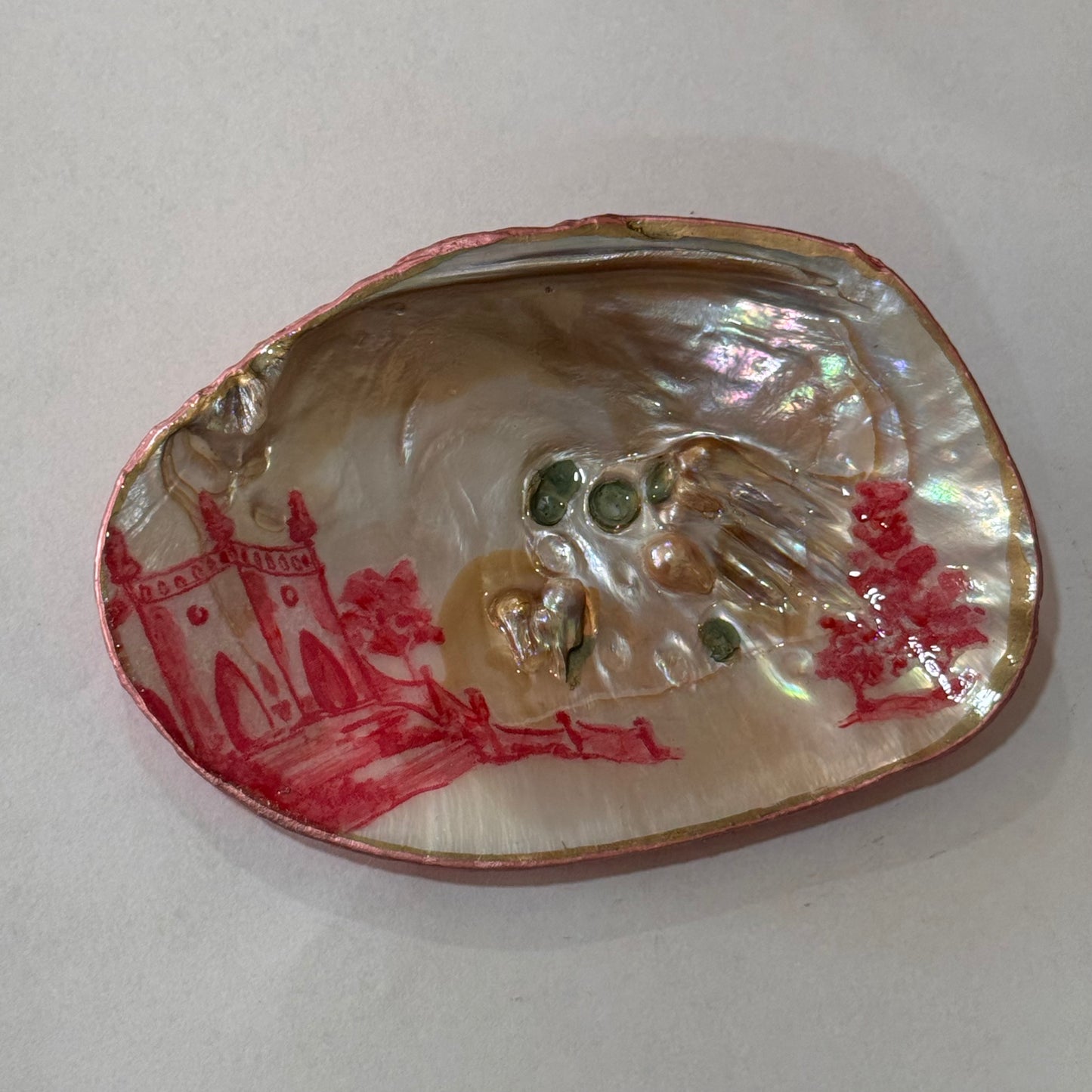 Clam Trinket Dish - Pink Villa