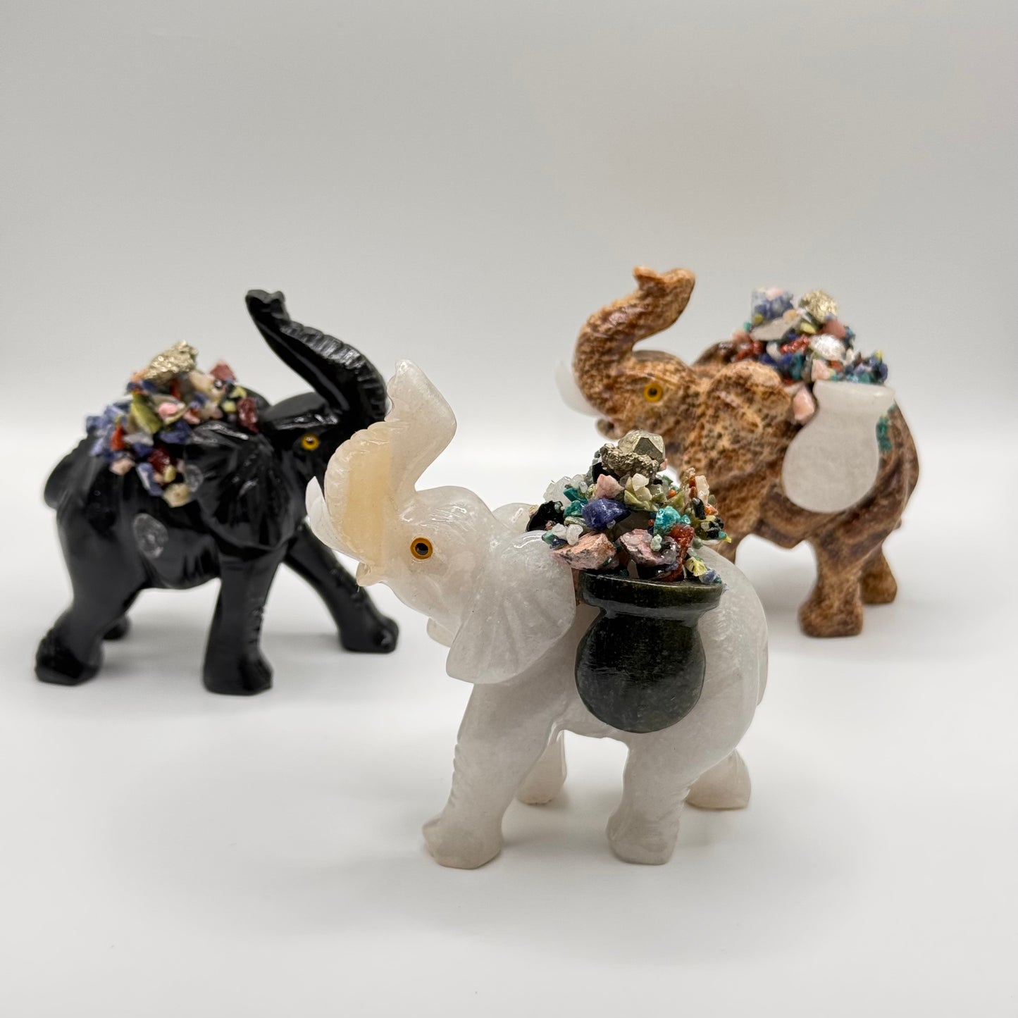 Quartz Carrying Elephant