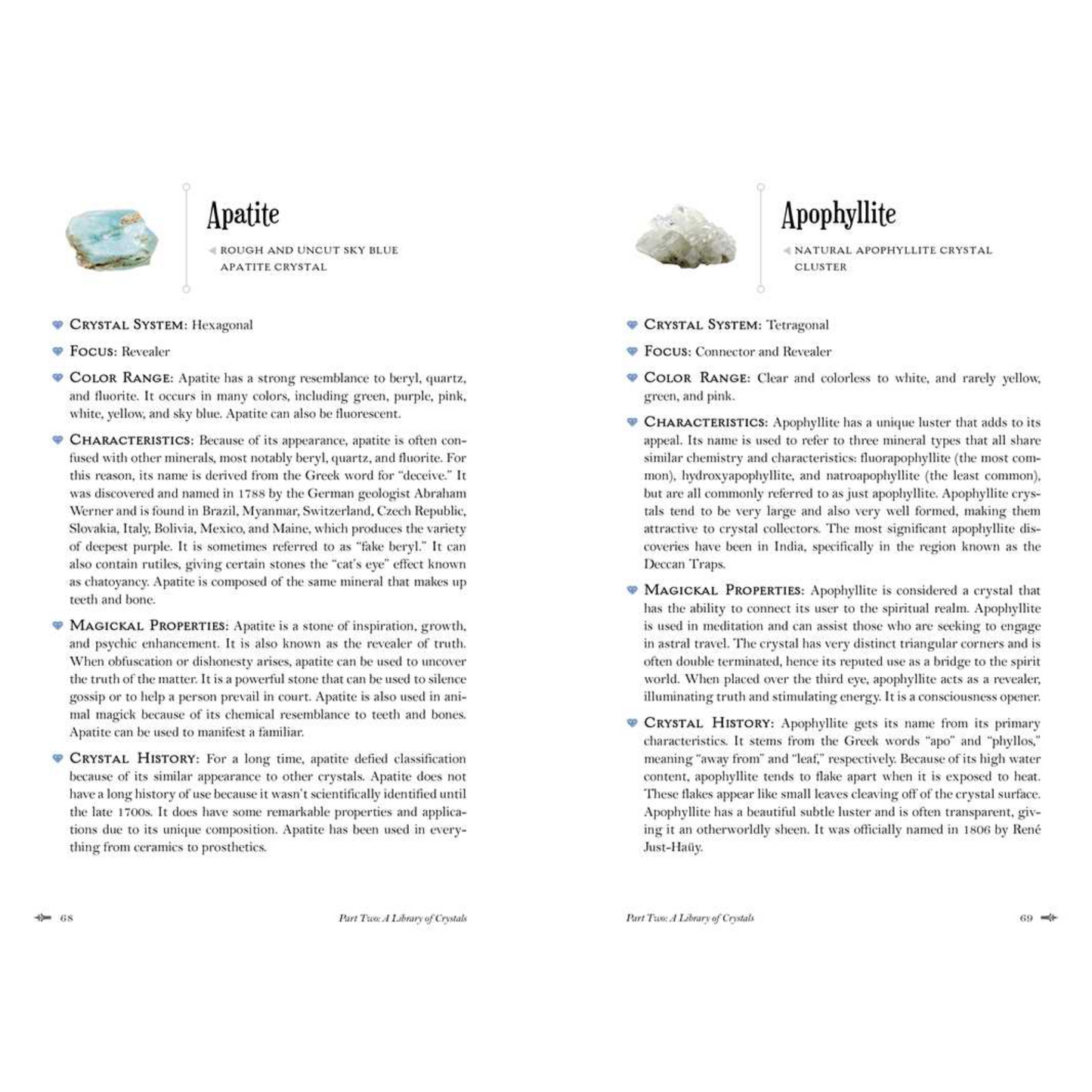 Modern Witchcraft Book of Crystal Magic; Book