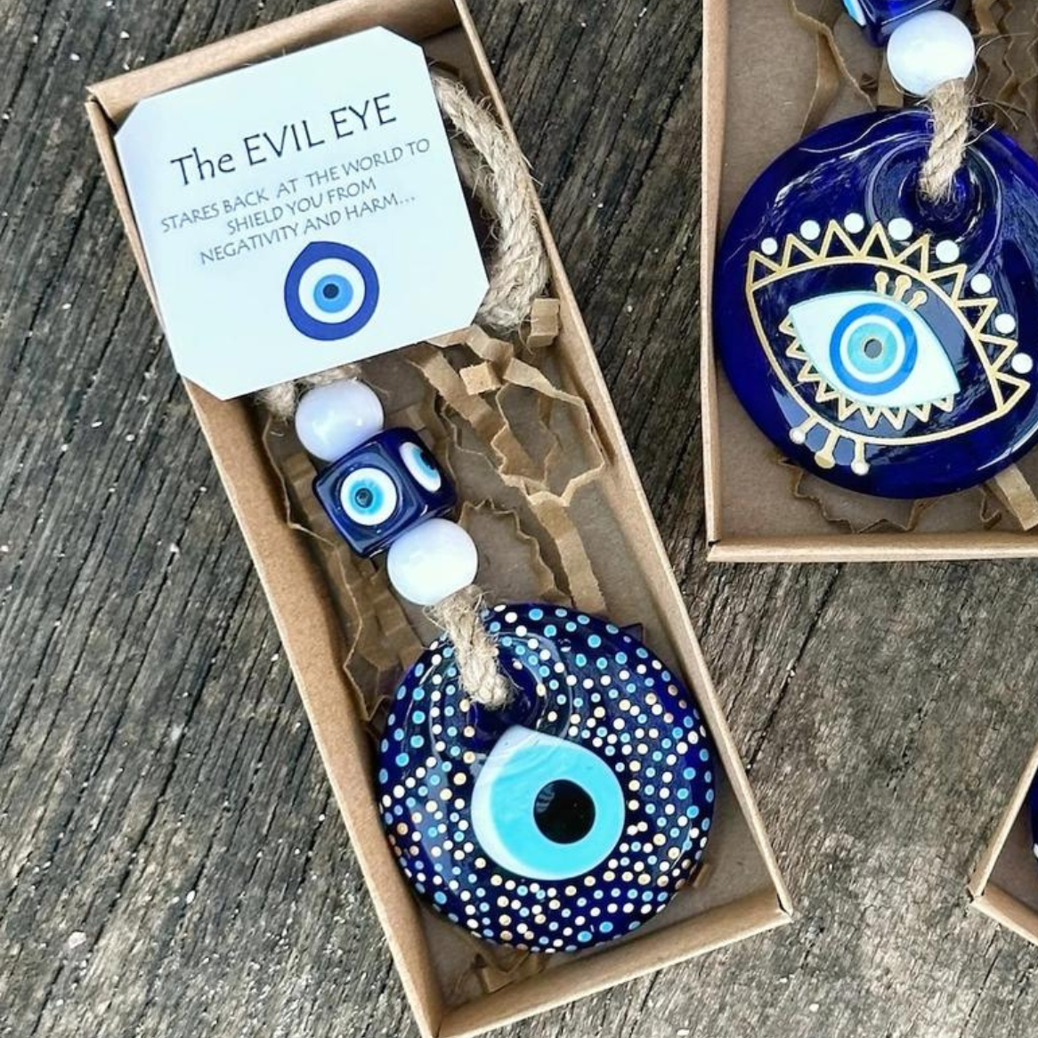 Small Evil Eye Wall Hanging