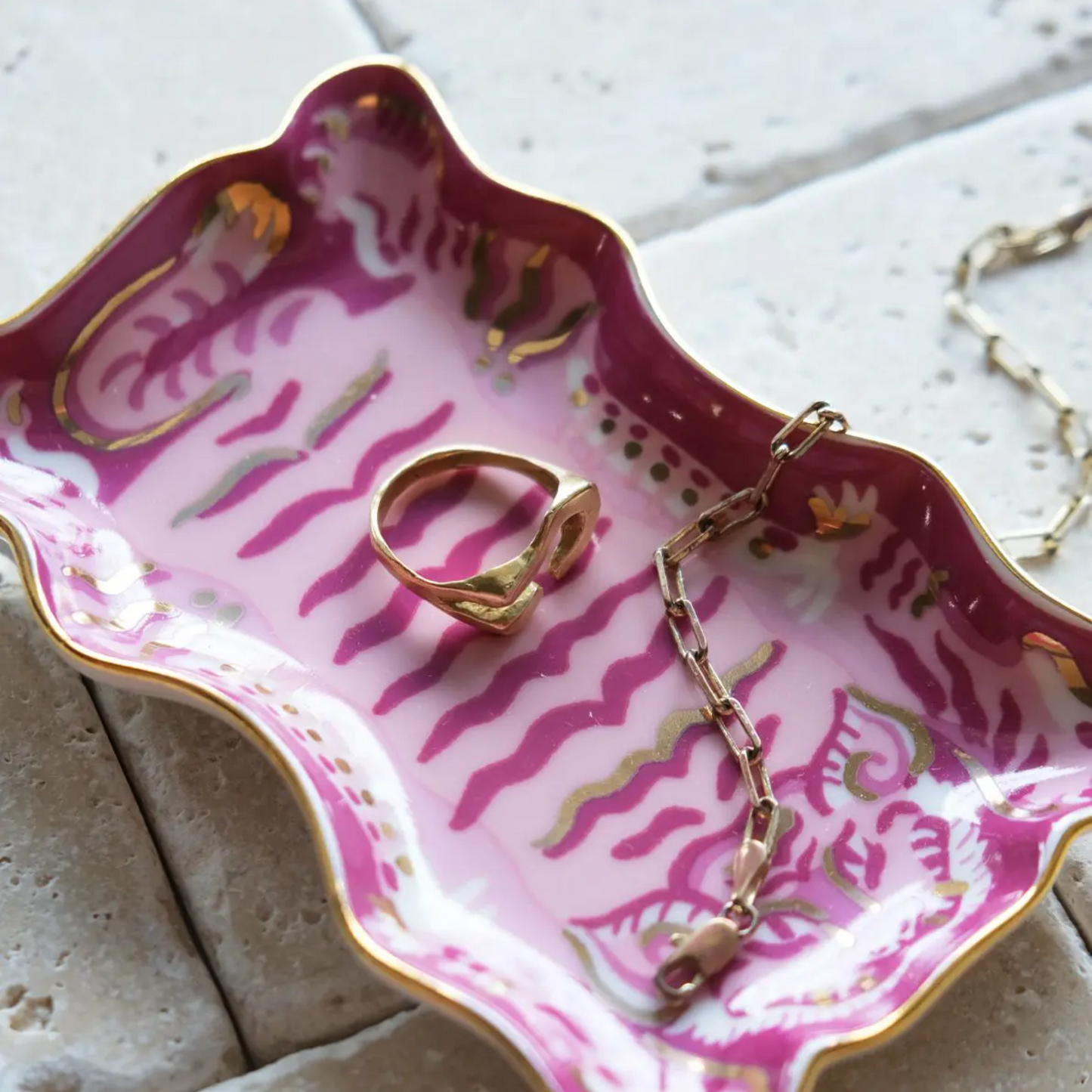 Tibetan Tiger Trinket Dish