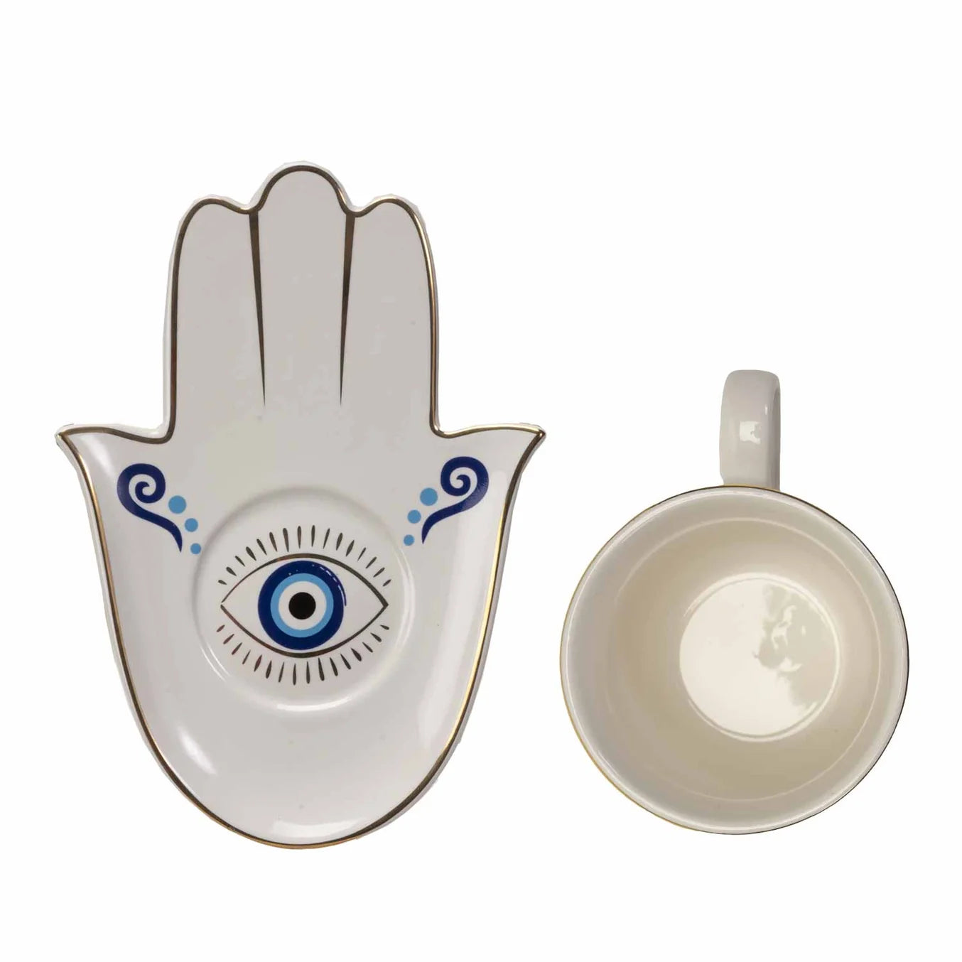 Seeing Eye Cup & Saucer Set
