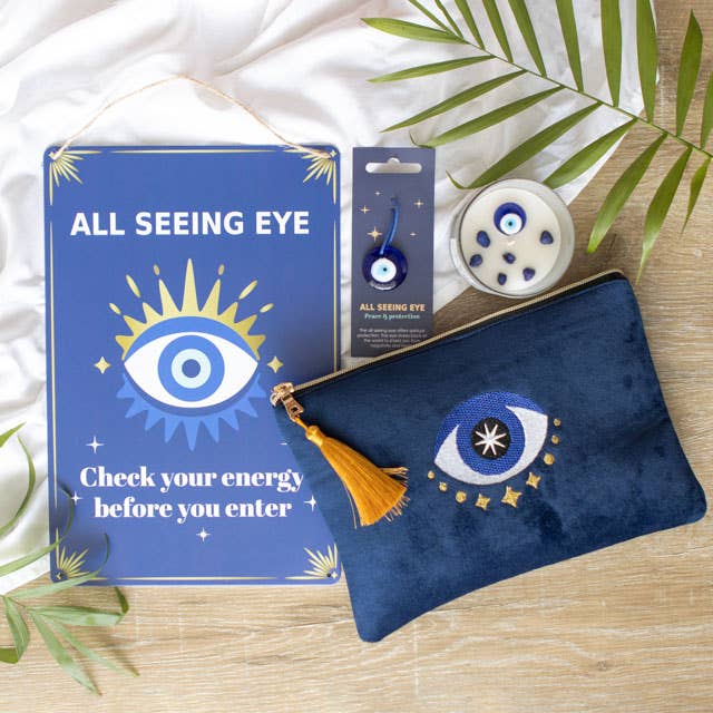 Evil Eye Hanging Sign