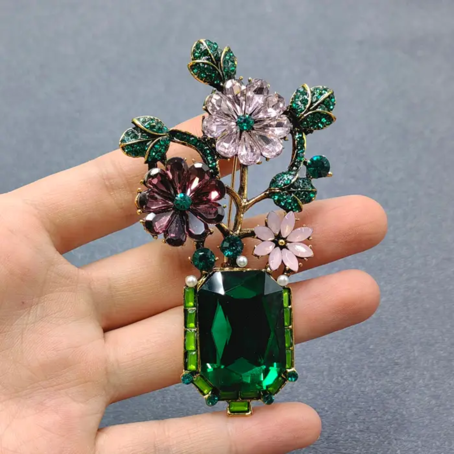 Brooch - Greenery
