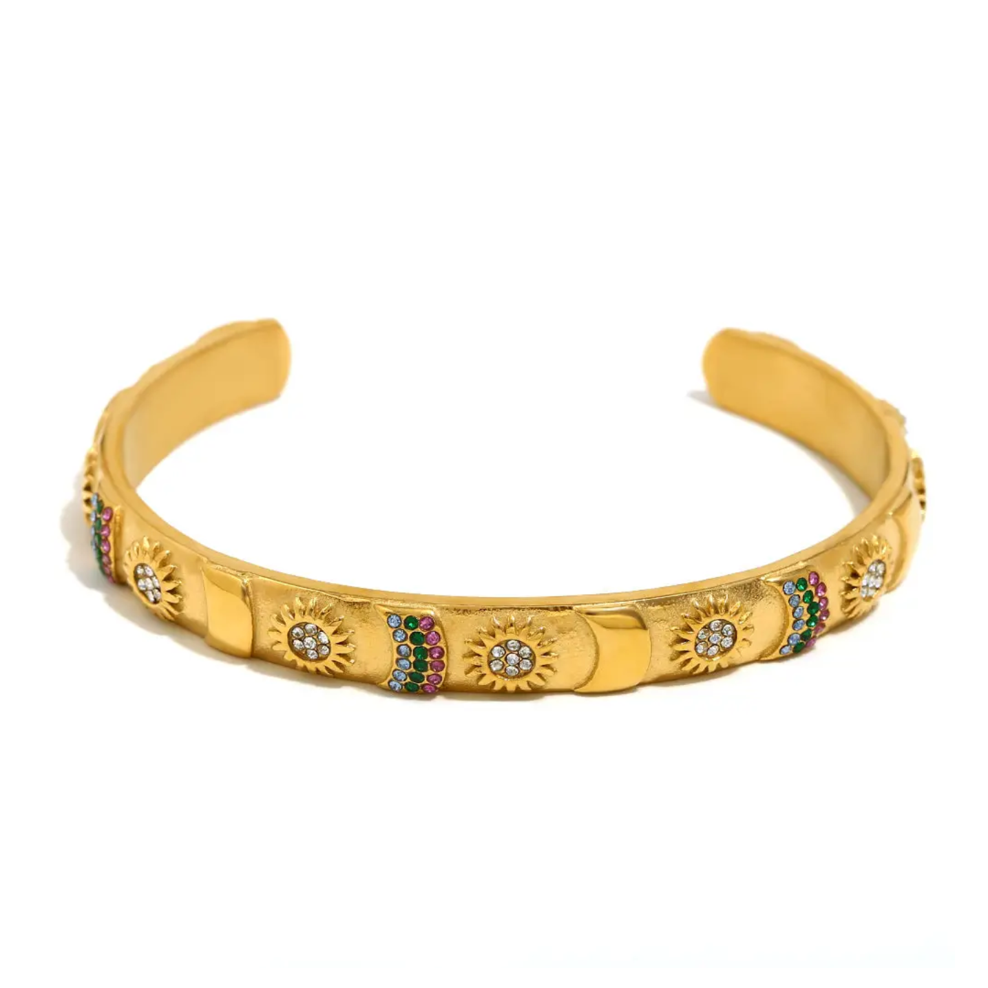 Multi Stone Cuffs