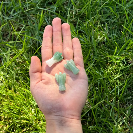 Mini Crystal Angel - Green Aventurine