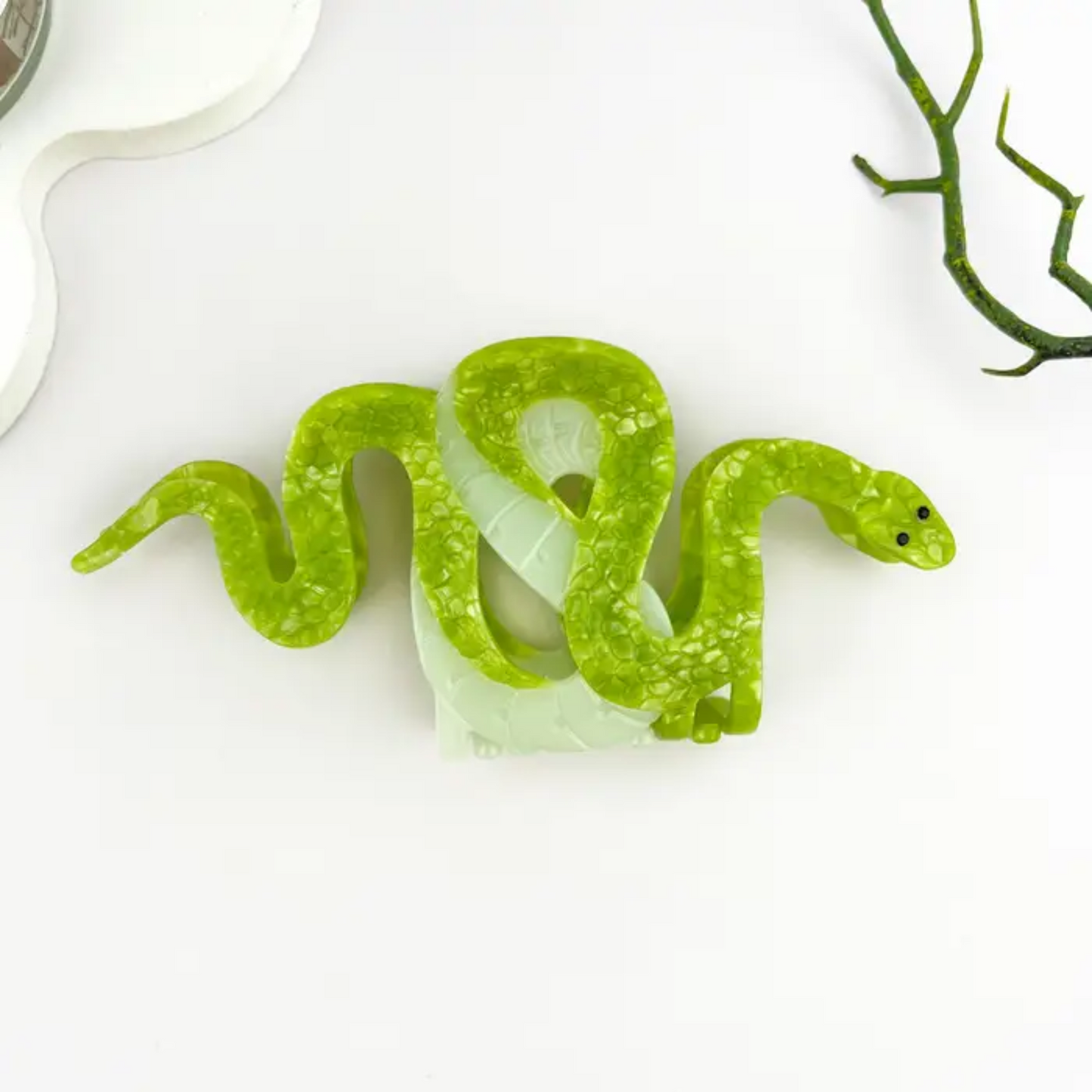 Snake Clip - Green