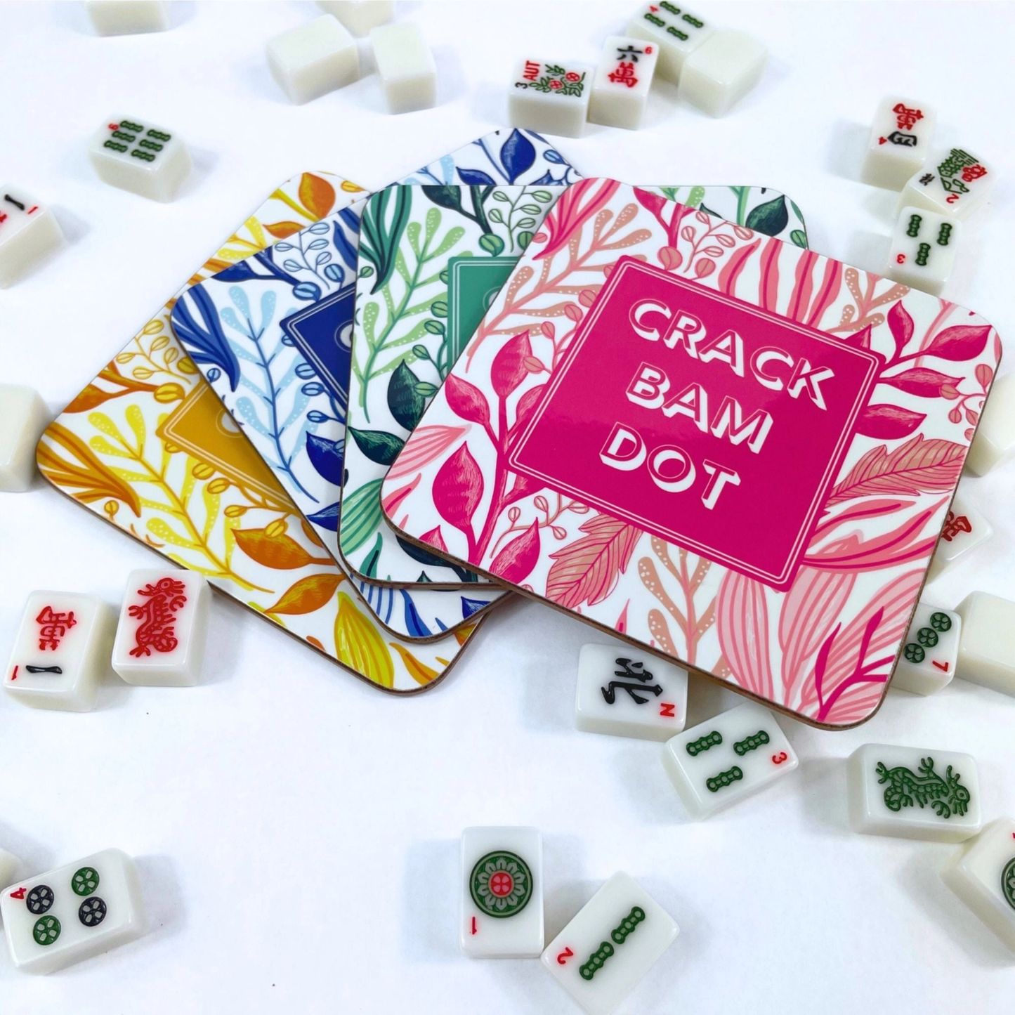 Mahjong Coasters - 4 Set