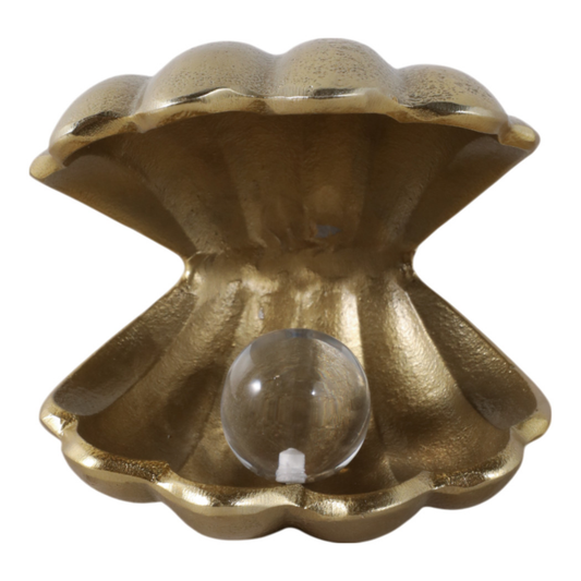 Gold Clam Figurine