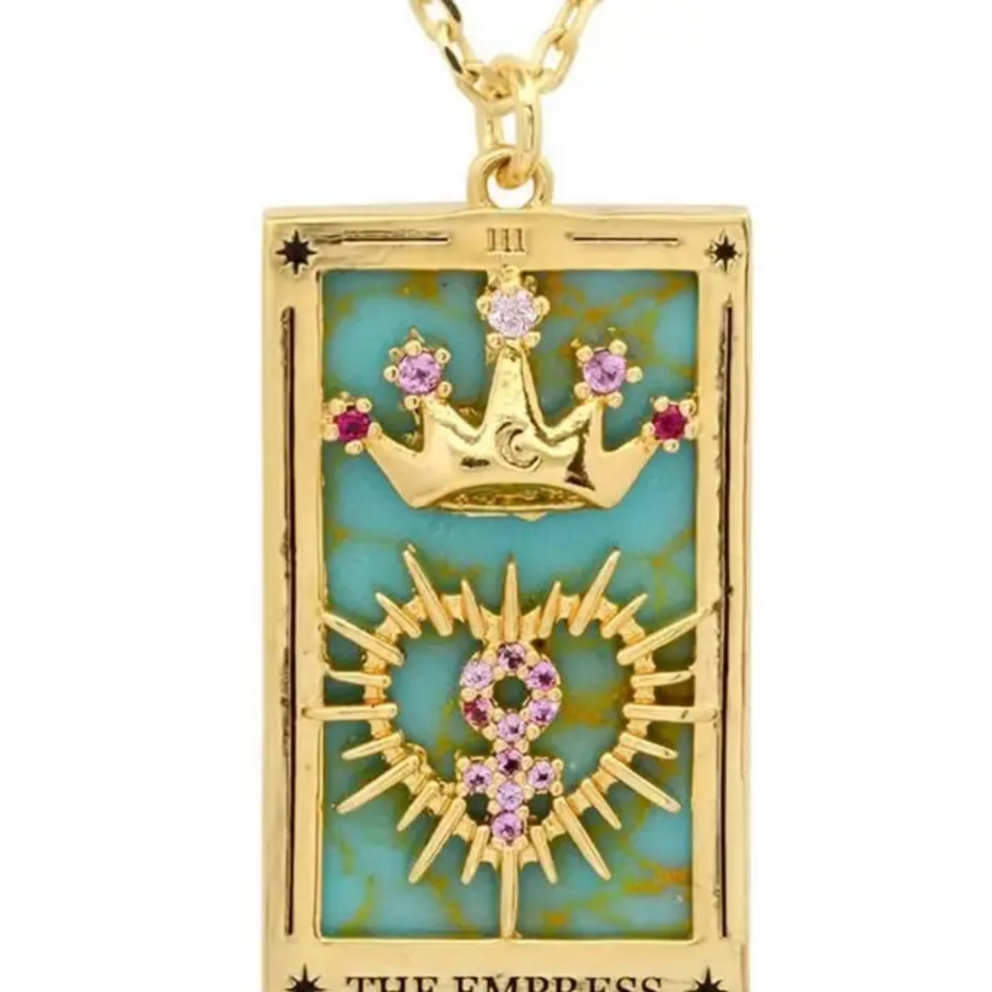 Tarot Card Necklace