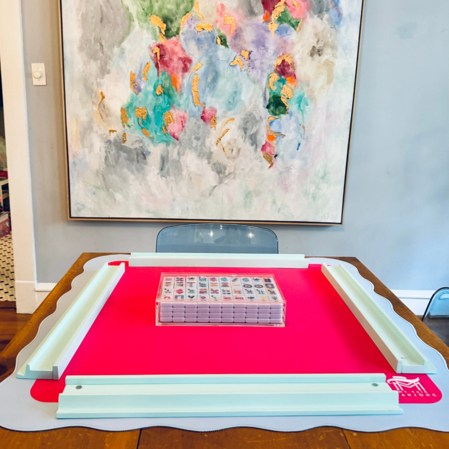 Mahjong Mat - Scalloped
