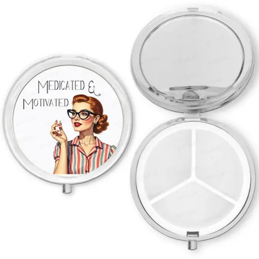 Retro Pill Box