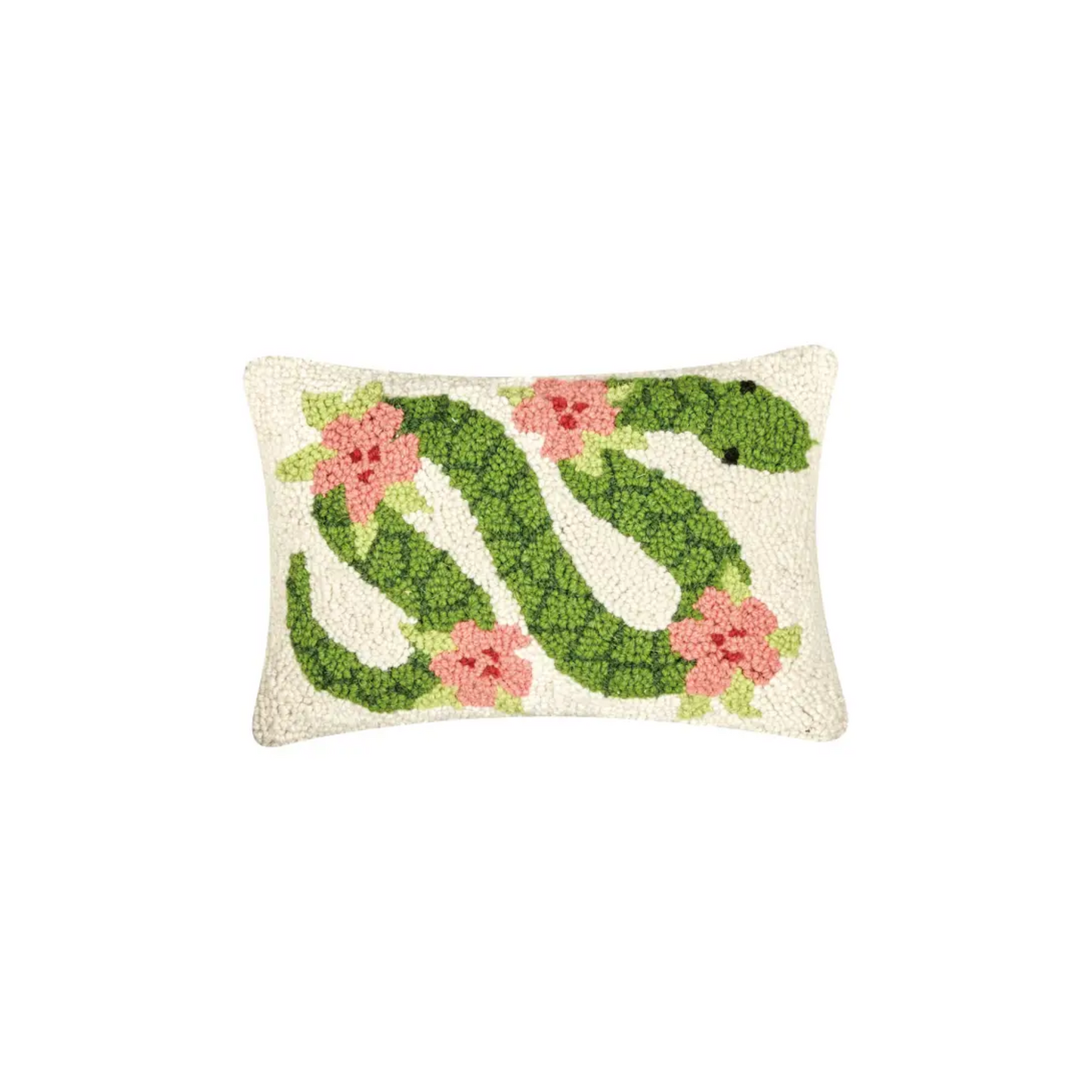 Floral Snake Hook Pillow