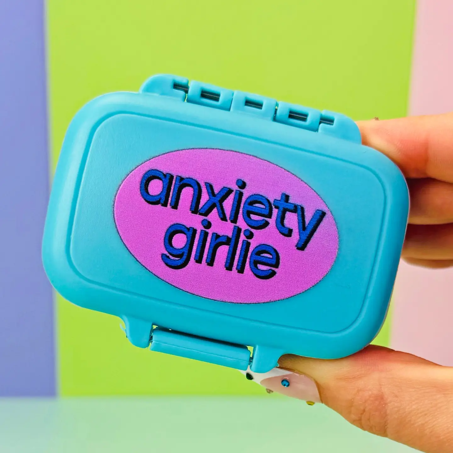 Anxiety Girlie Pill Case