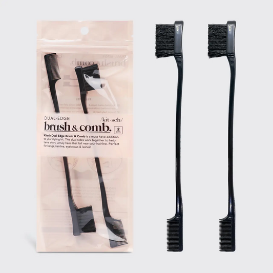 Edge Brush + Comb Set