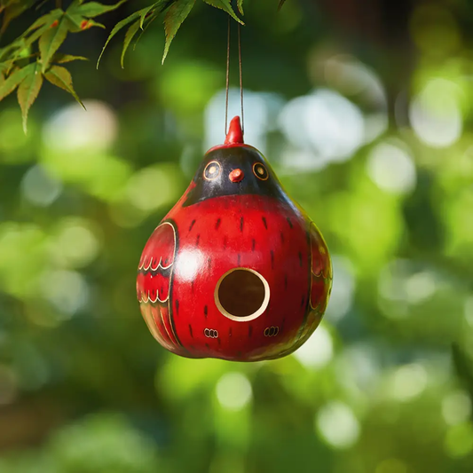 Cardinal Birdhouse
