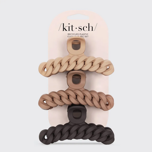 Chain Claw Clip Set - Neutral
