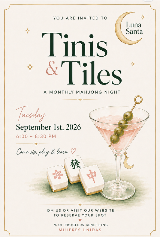 Tinis & Tiles Mahjong  Event