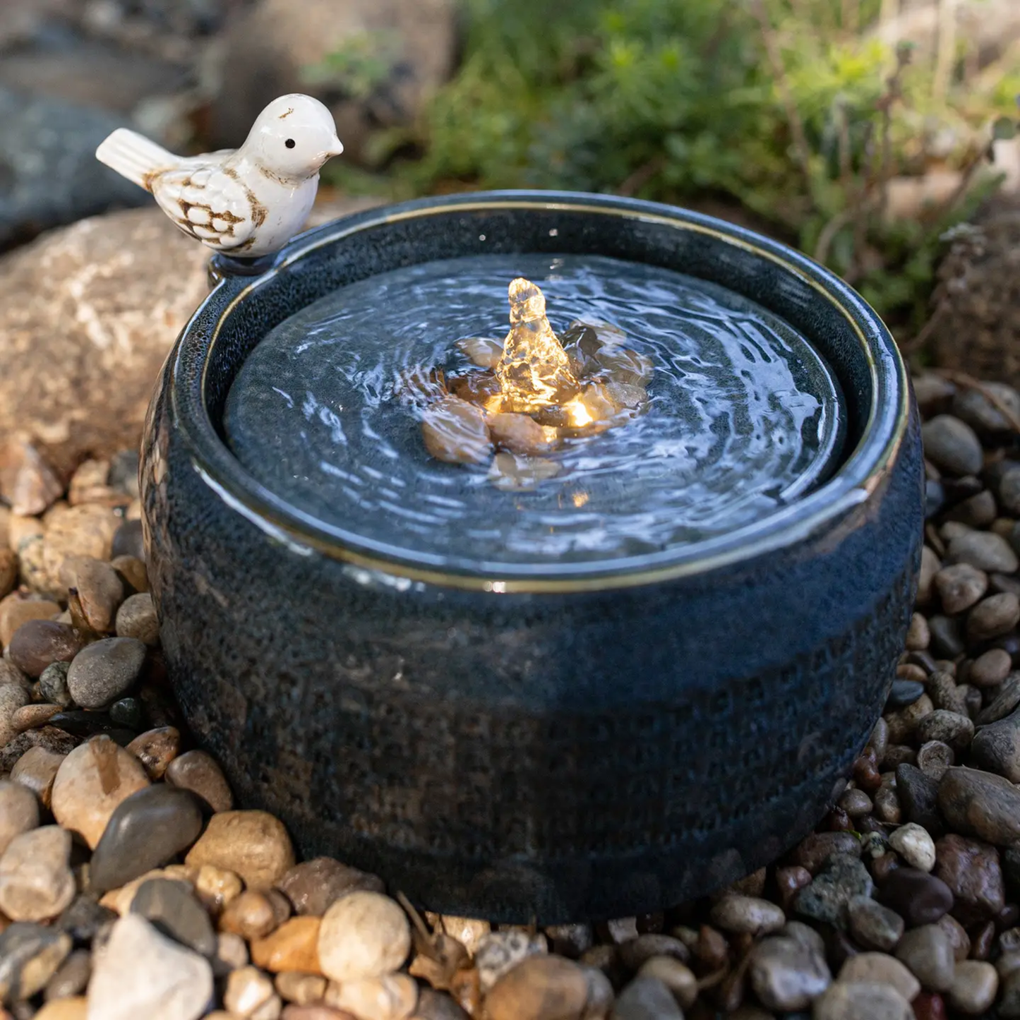 Elloise Bird Garden Water Fountain