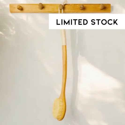 Bamboo Dry Brush - Curved