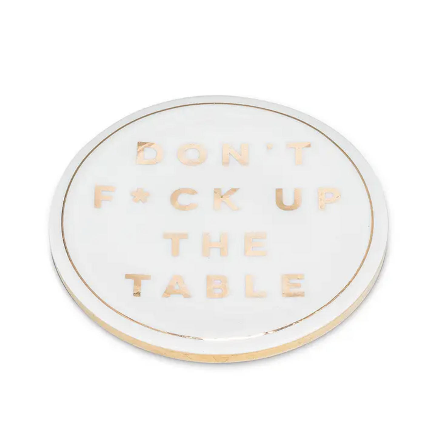 Fuck Up Table Coasters
