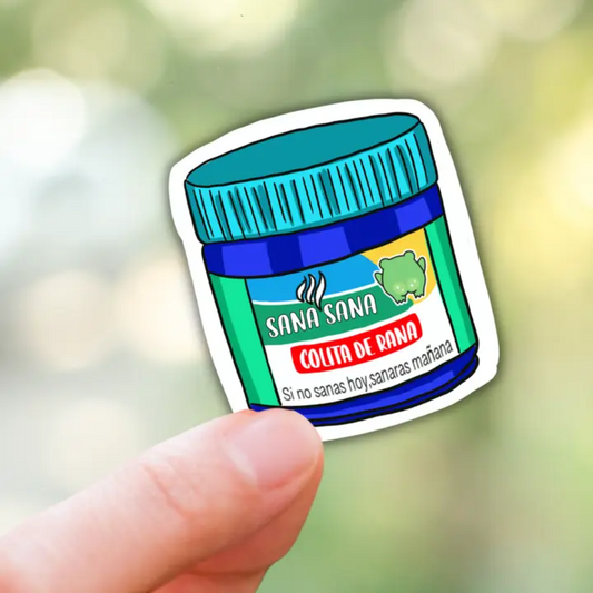 Sana Sana Colita De Rana Sticker