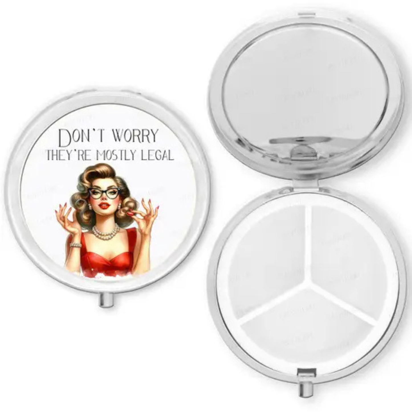 Retro Pill Box