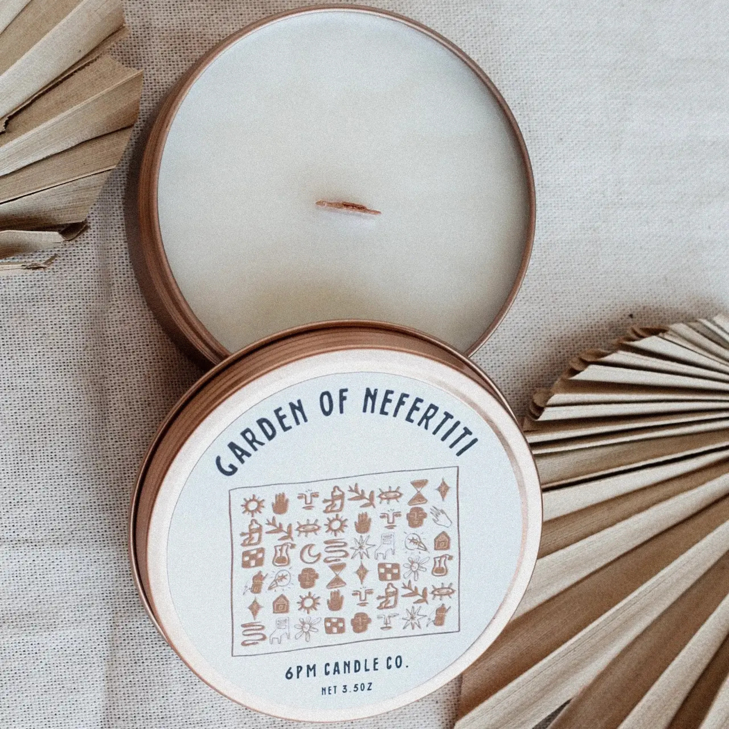 Garden of Nefertiti Travel Candle
