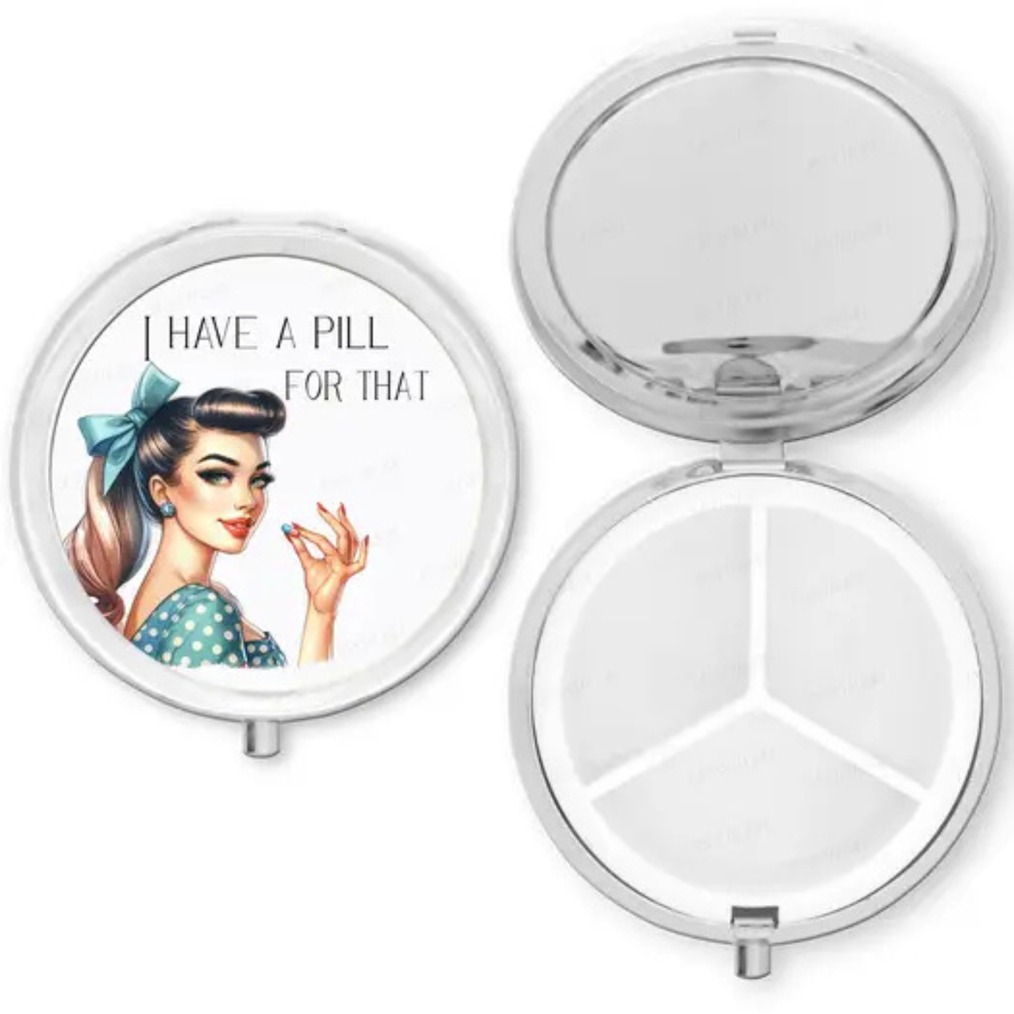 Retro Pill Box