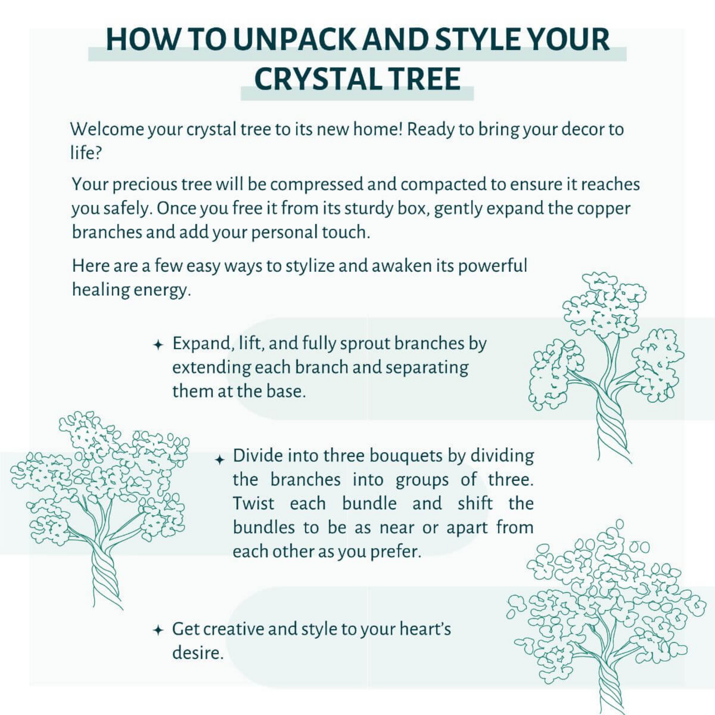 Citrine Tree - Lamp of Wealth