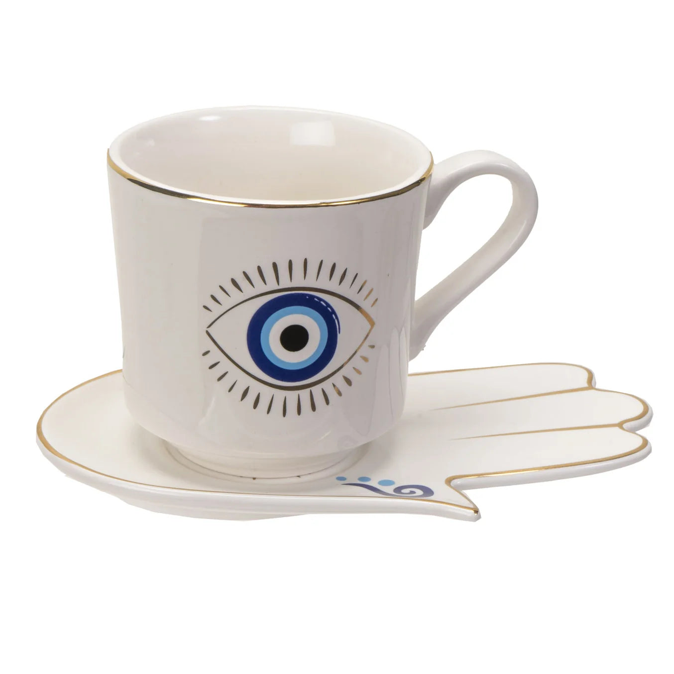 Seeing Eye Cup & Saucer Set