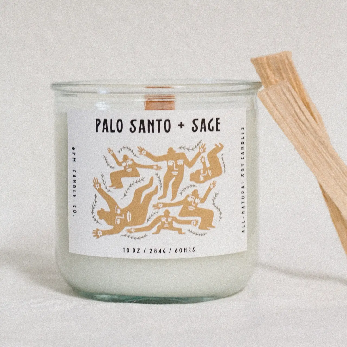 Palo Santo + Sage Soy Candle