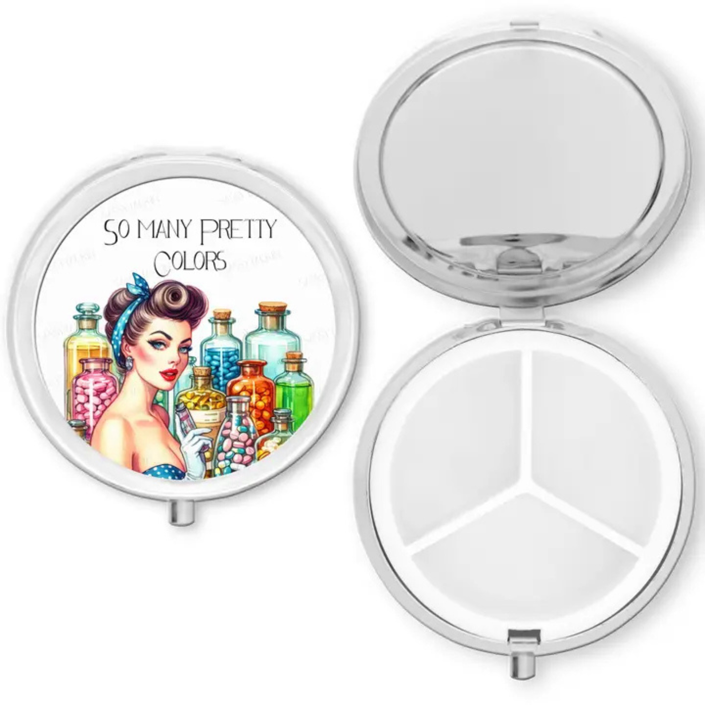 Retro Pill Box