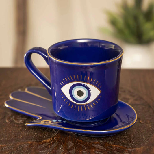 Seeing Eye Cup & Saucer Set