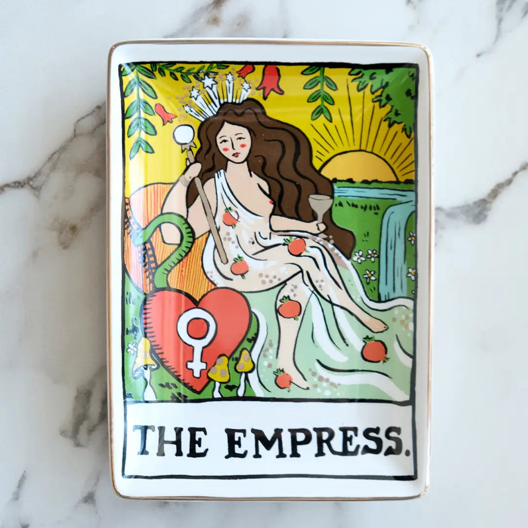 Empress Tarot Trinket Dish