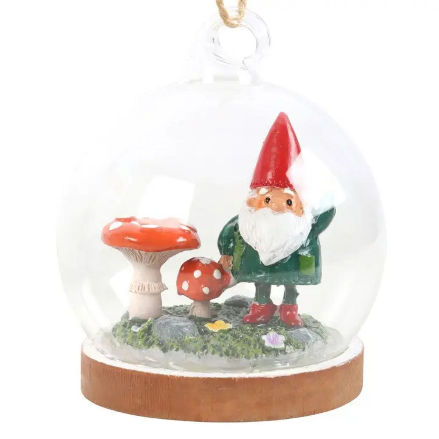 Gnome Globe Ornament