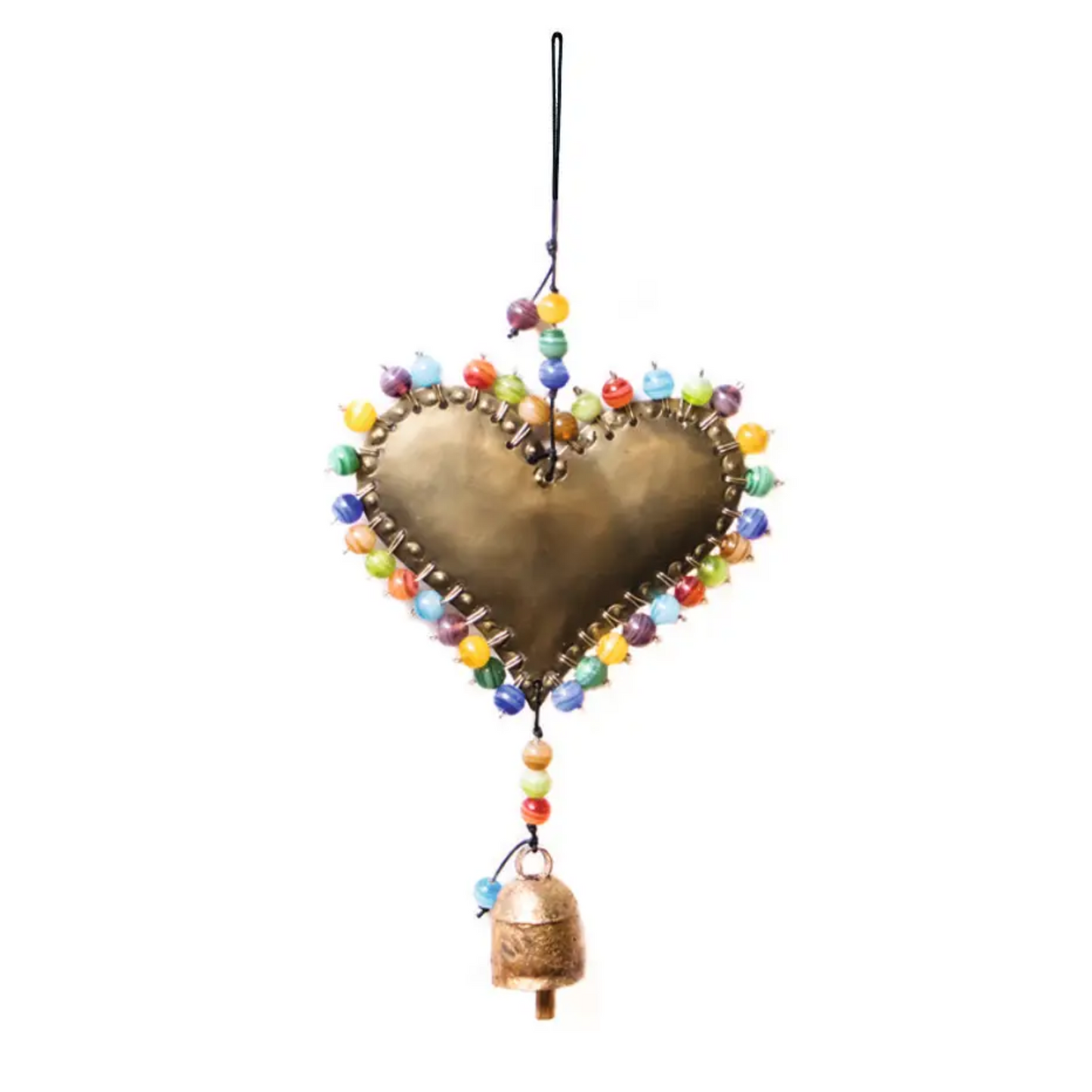 Color Spike Heart - Wind Chime