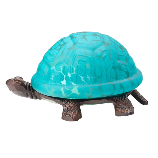 Glass Turtle Lamp