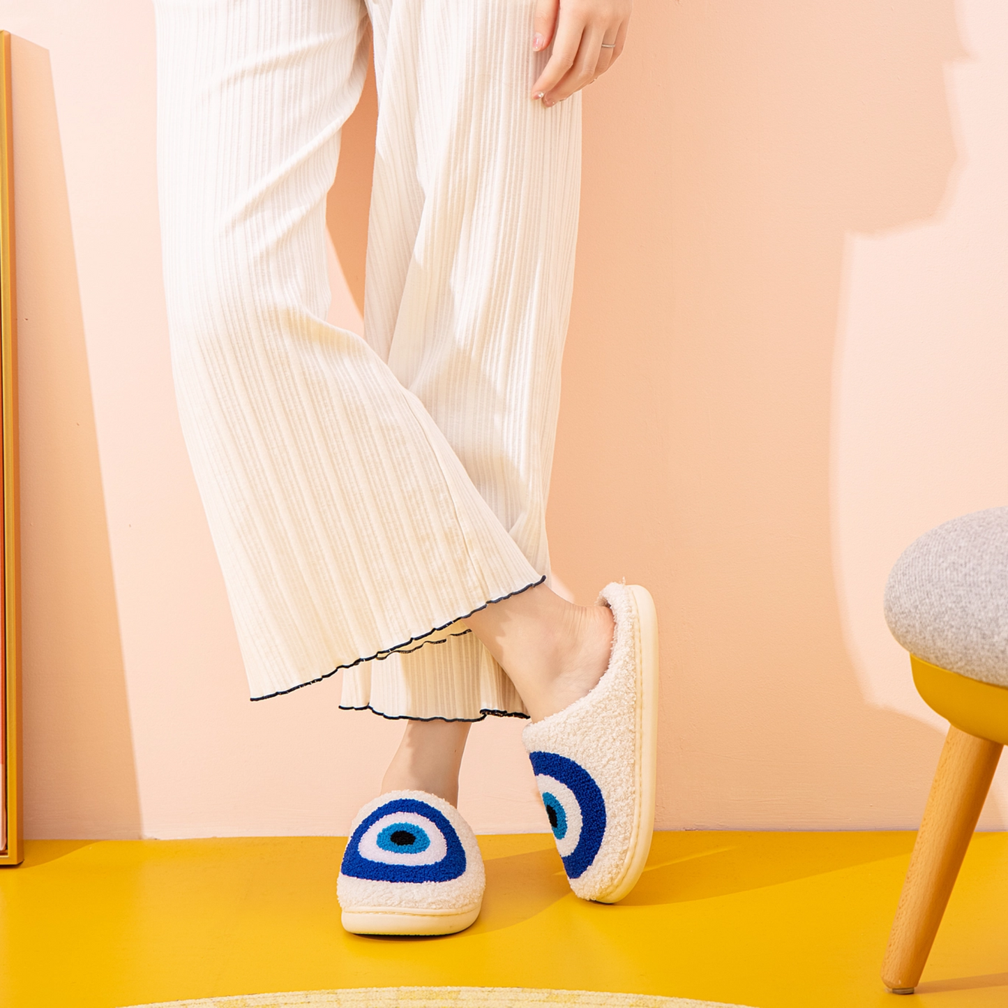 Evil Eye Slippers