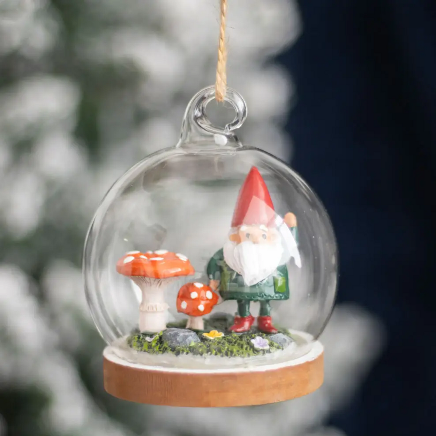 Gnome Globe Ornament