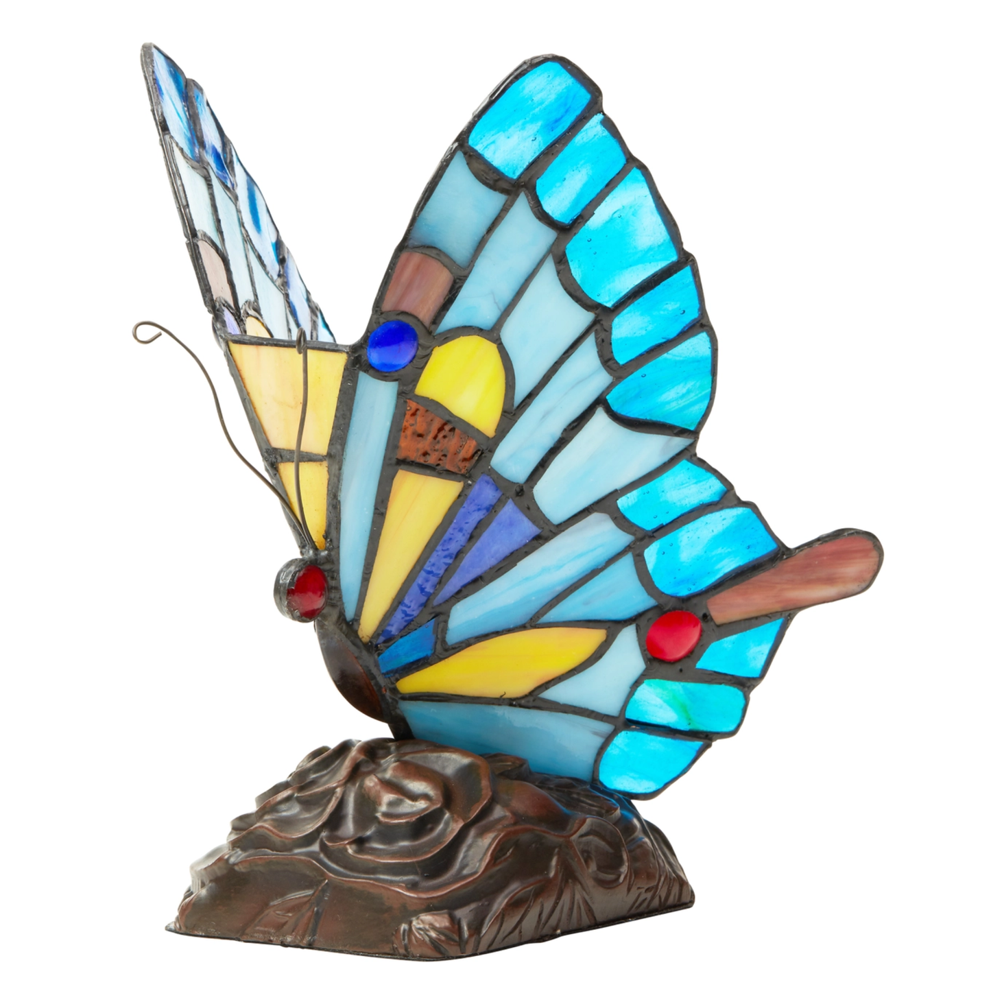 Butterfly Stained Glass Lamp
