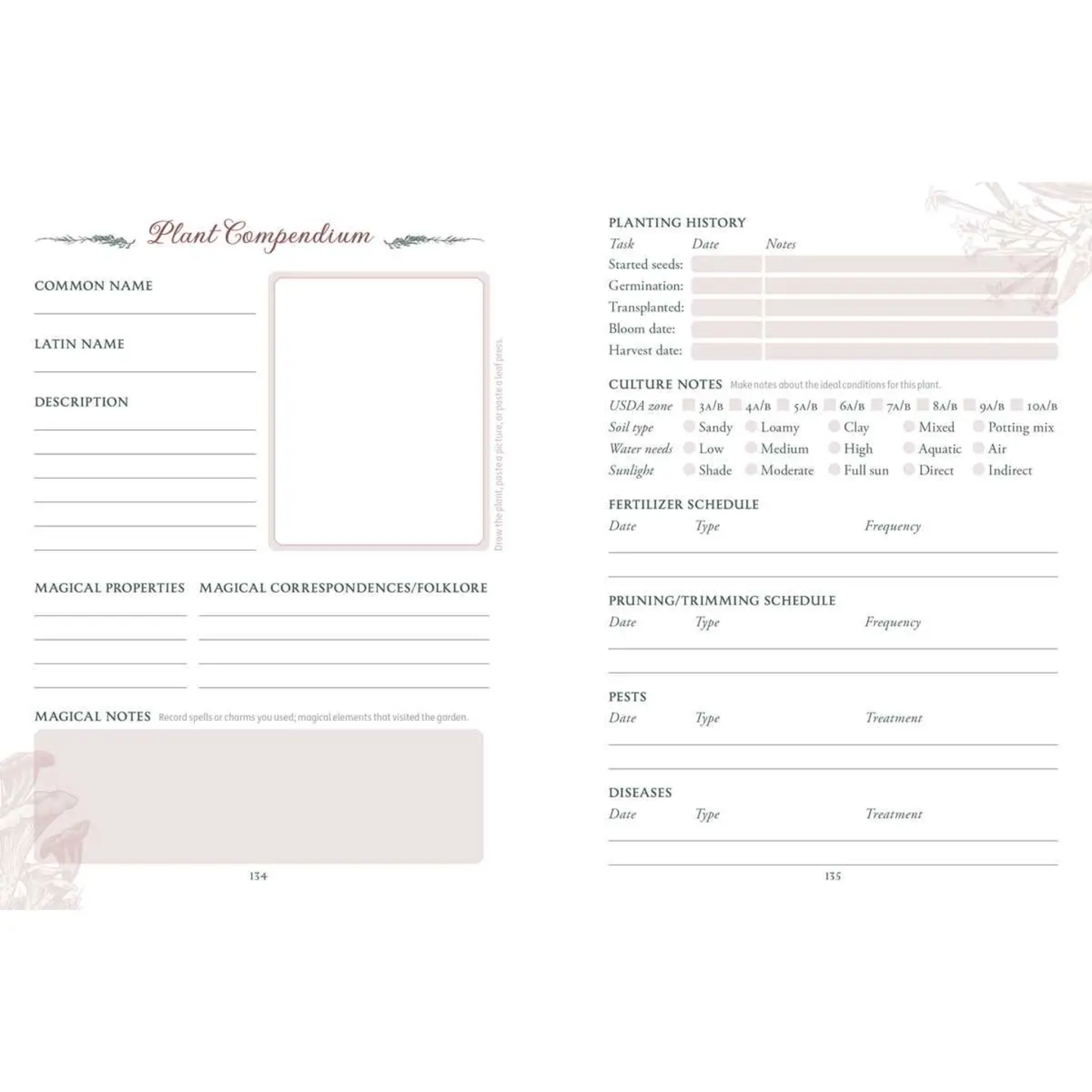 Green Witch's Garden Journal