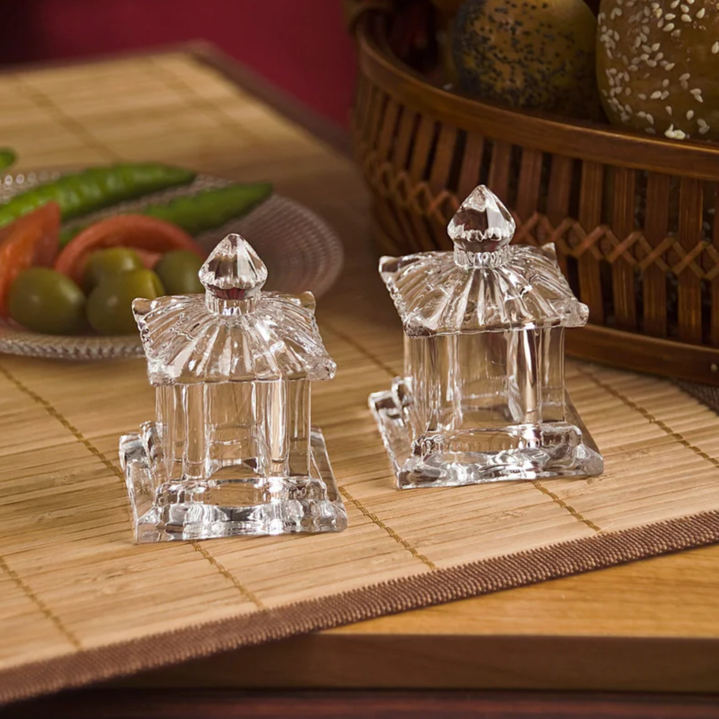 Pagoda Salt & Pepper Set