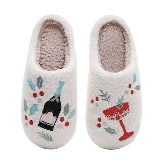 CHAMPAGNE SLIPPERS