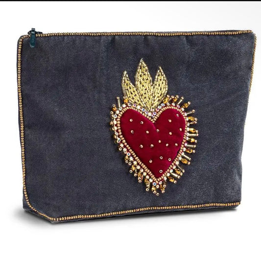 Velvet Heart Bag